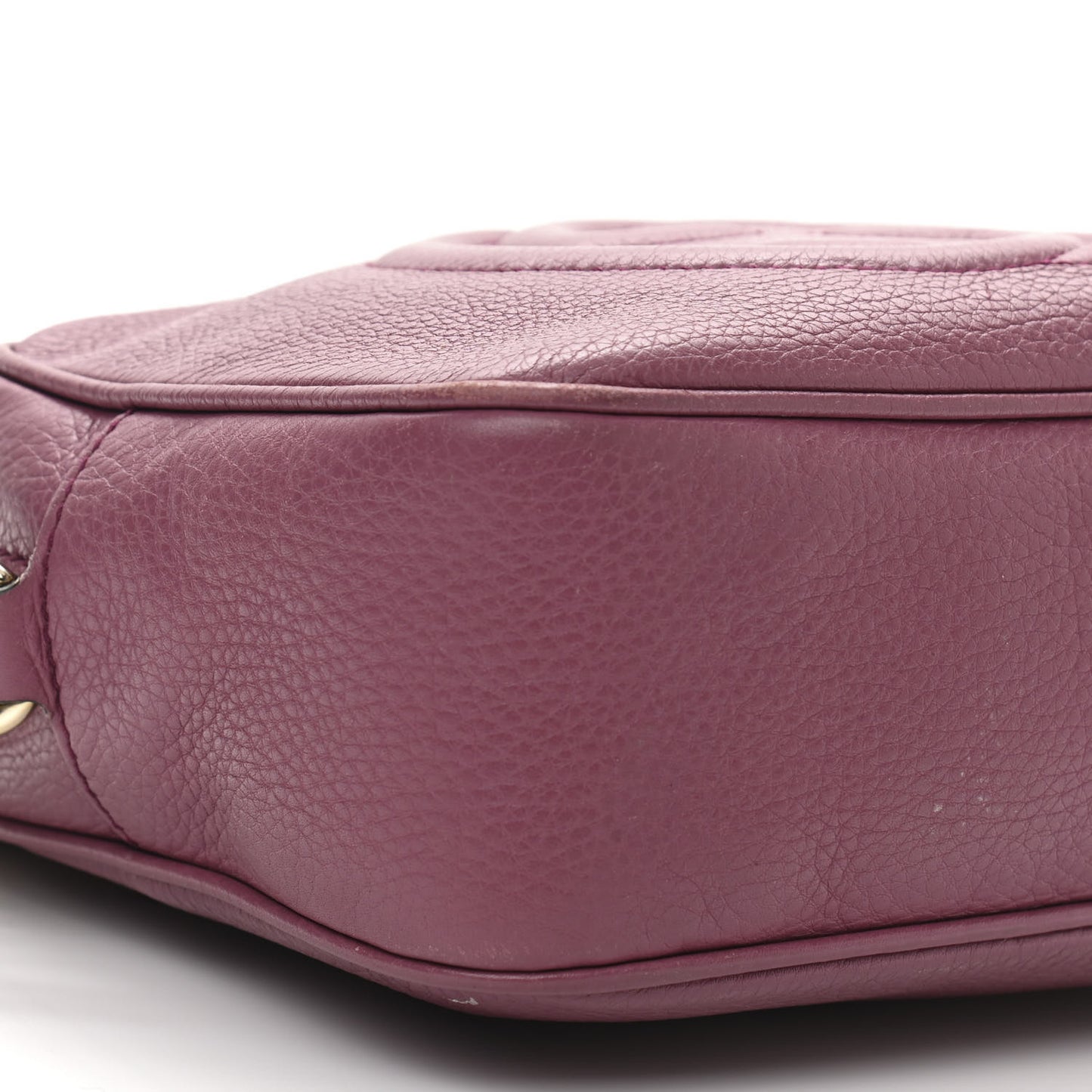 Pebbled Calfskin Small Soho Disco Bag Peonia Flower