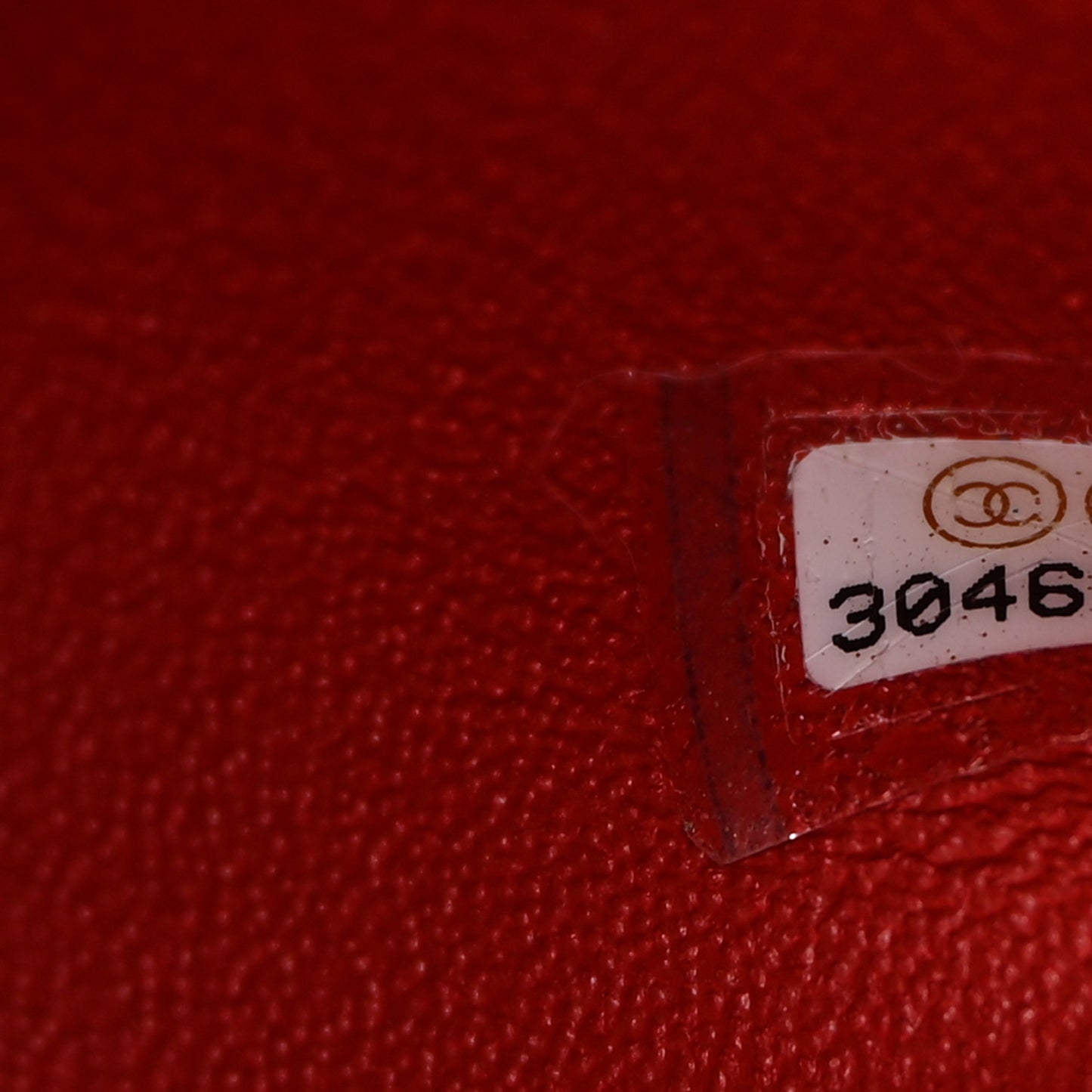 Lambskin Quilted Mini Square Flap Red