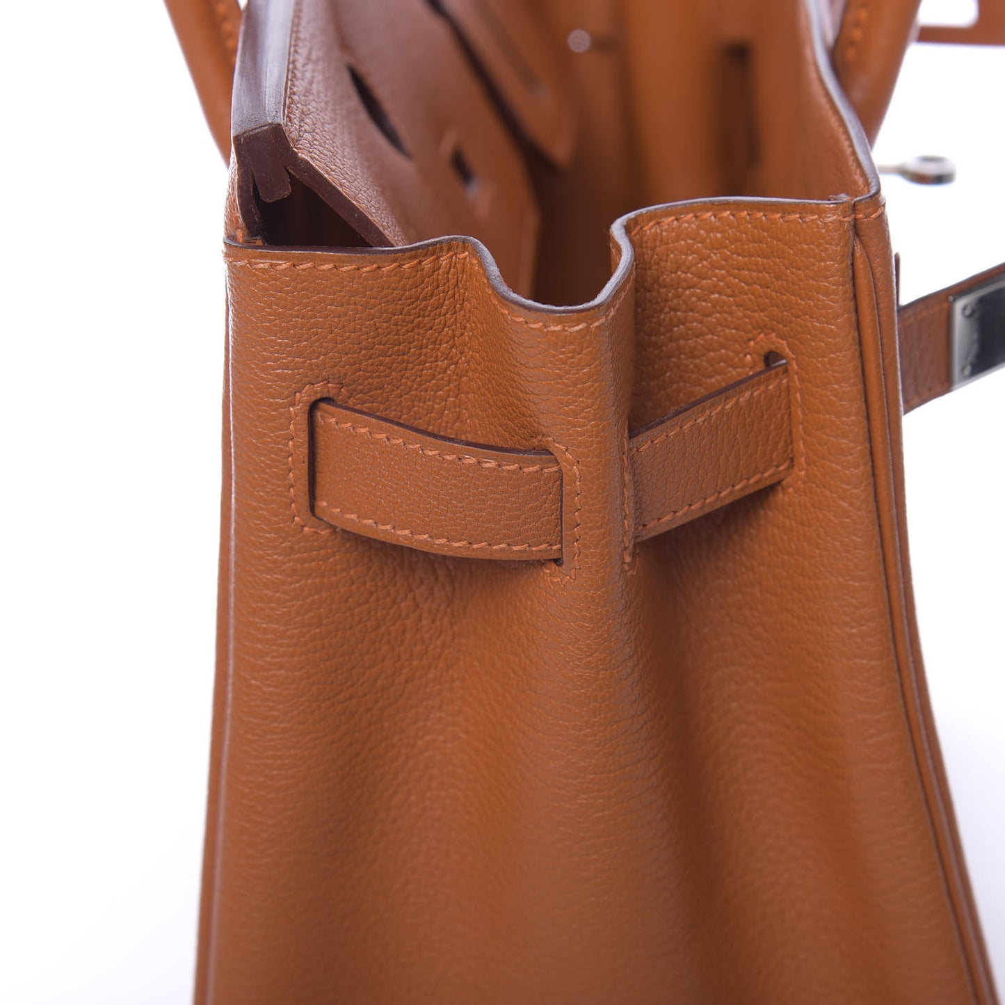 Chevre Birkin 30 Potiron