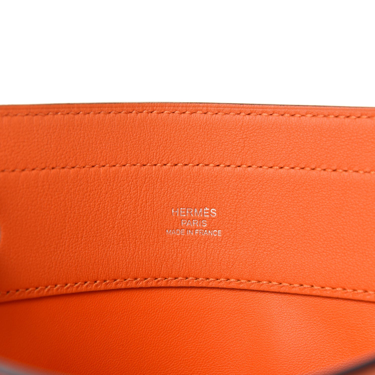 Hermes Milo Lambskin Swift Mini Aline Orange 9 of 10