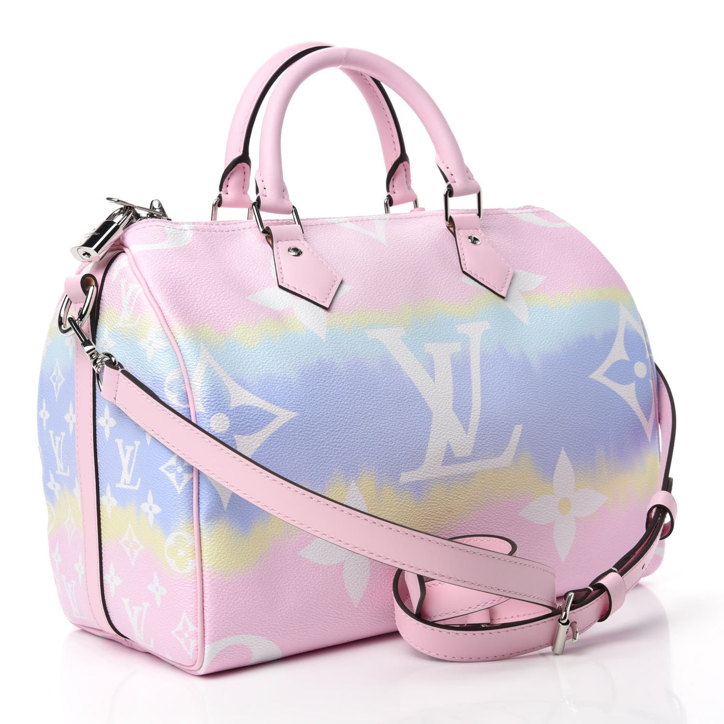 Monogram Escale Speedy Bandouliere 30 Pastel