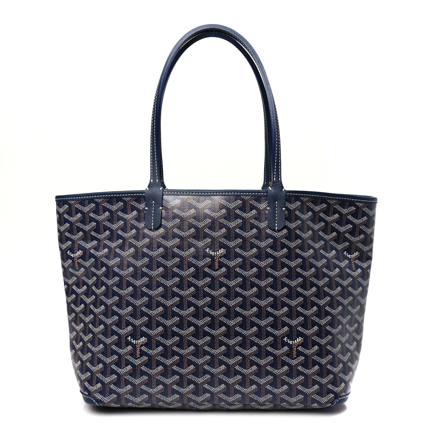 Goyard Goyardine Artois PM Navy 1 of 10