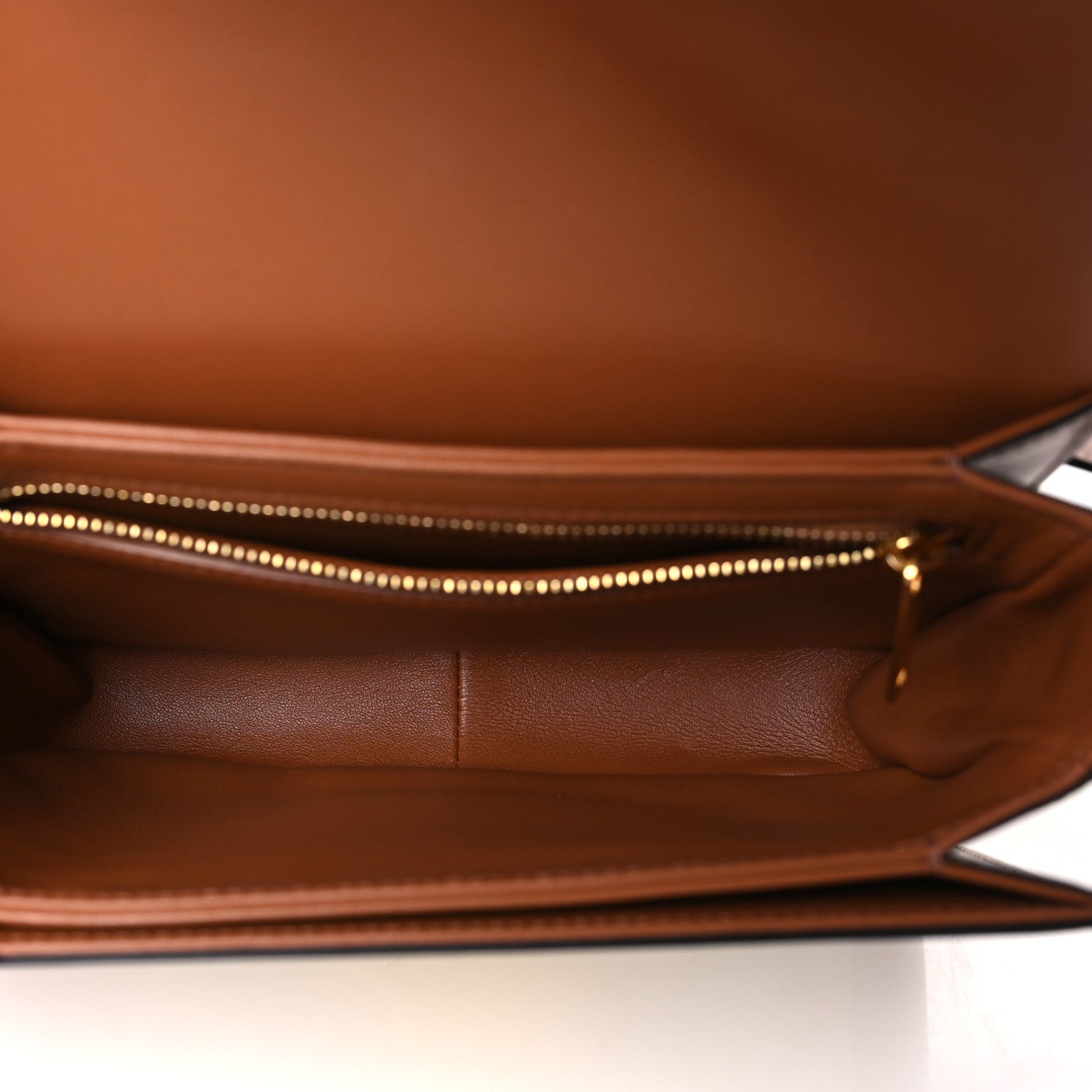 Celine Calfskin Triomphe Canvas Teen Triomphe Bag White 5 of 8