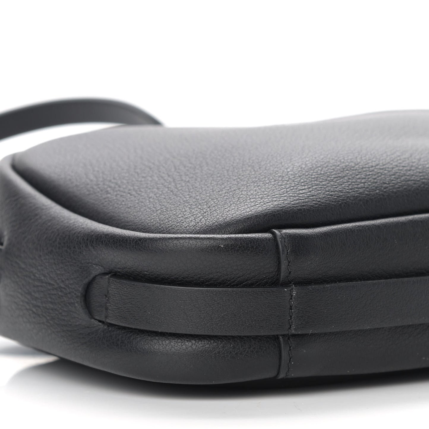 Calfskin Logo XS Everyday Camera Bag Black