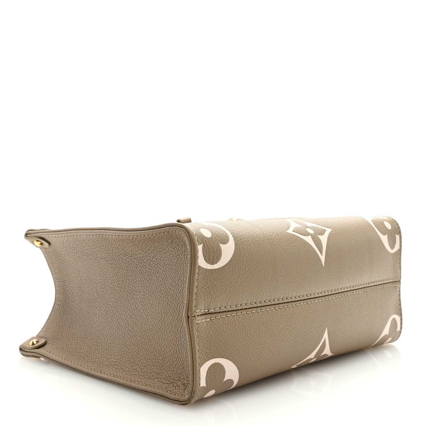 Empreinte Monogram Giant Onthego PM Khaki Cream