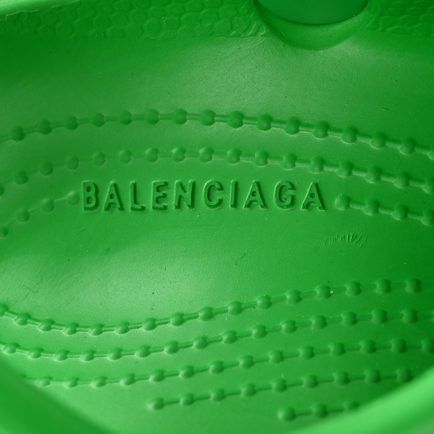X CROCS Rubber Womens Madame 80 Sandals 36 Gras Green