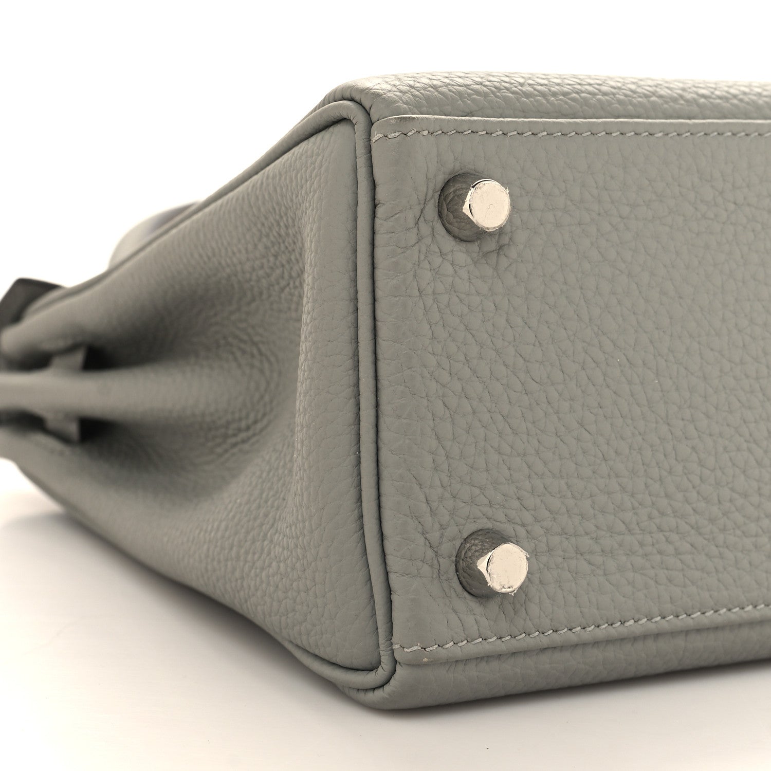 Hermes Togo Kelly Retourne 25 Gris Mouette 9 of 12