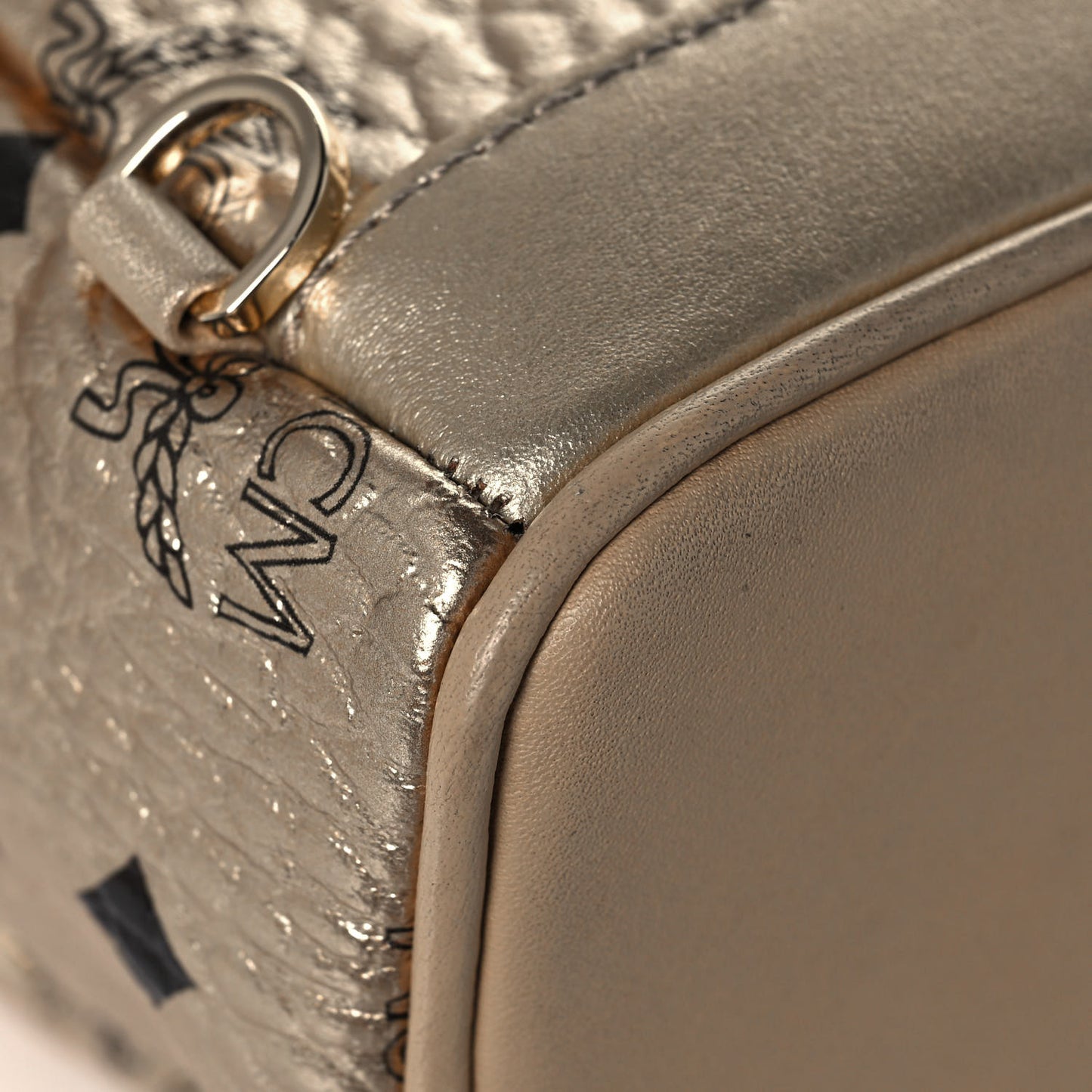 Visetos Side Stud X-Mini Stark Backpack Berlin Gold