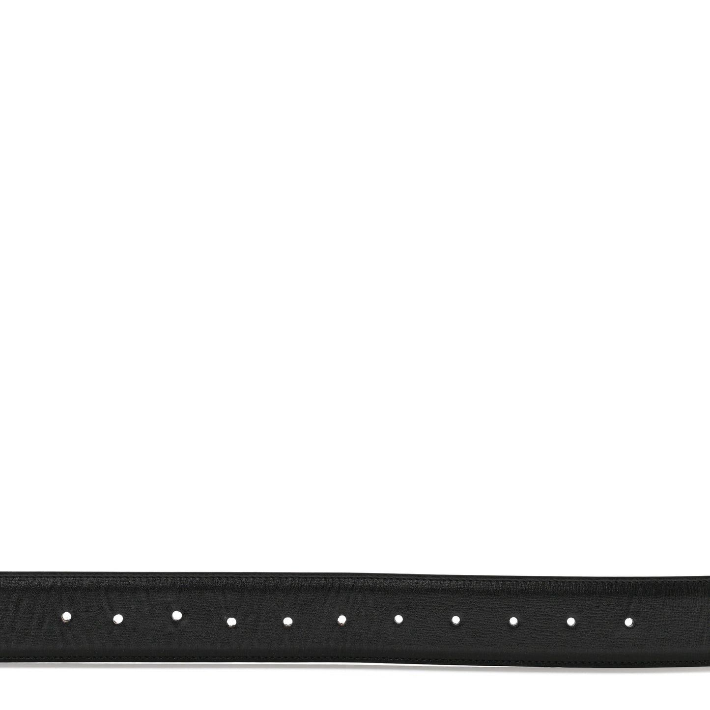 Azalea Calfskin Enamel Monochrome Double G 40mm Belt 110 44 Black