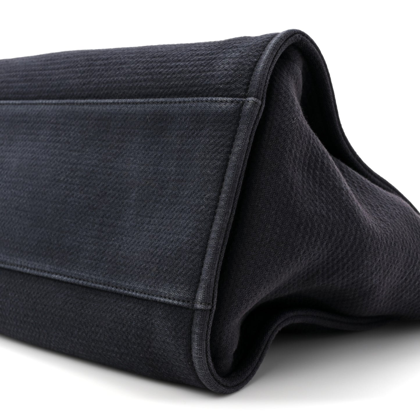 Mixed Fibers Medium Deauville Tote Black