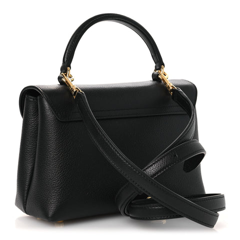 Supple Grained Calfskin Teen Nino Black