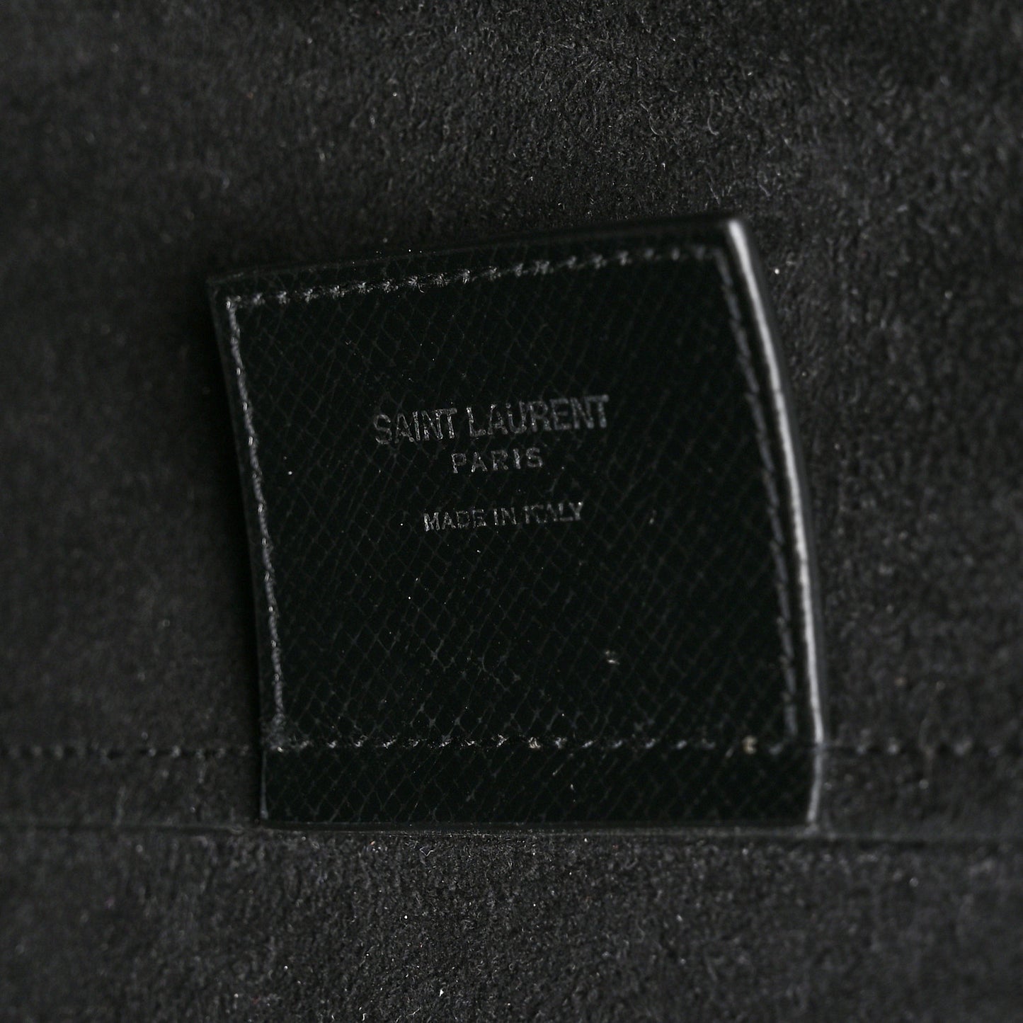 Grained Calfskin Large Shopping Tote Warm Taupe Black