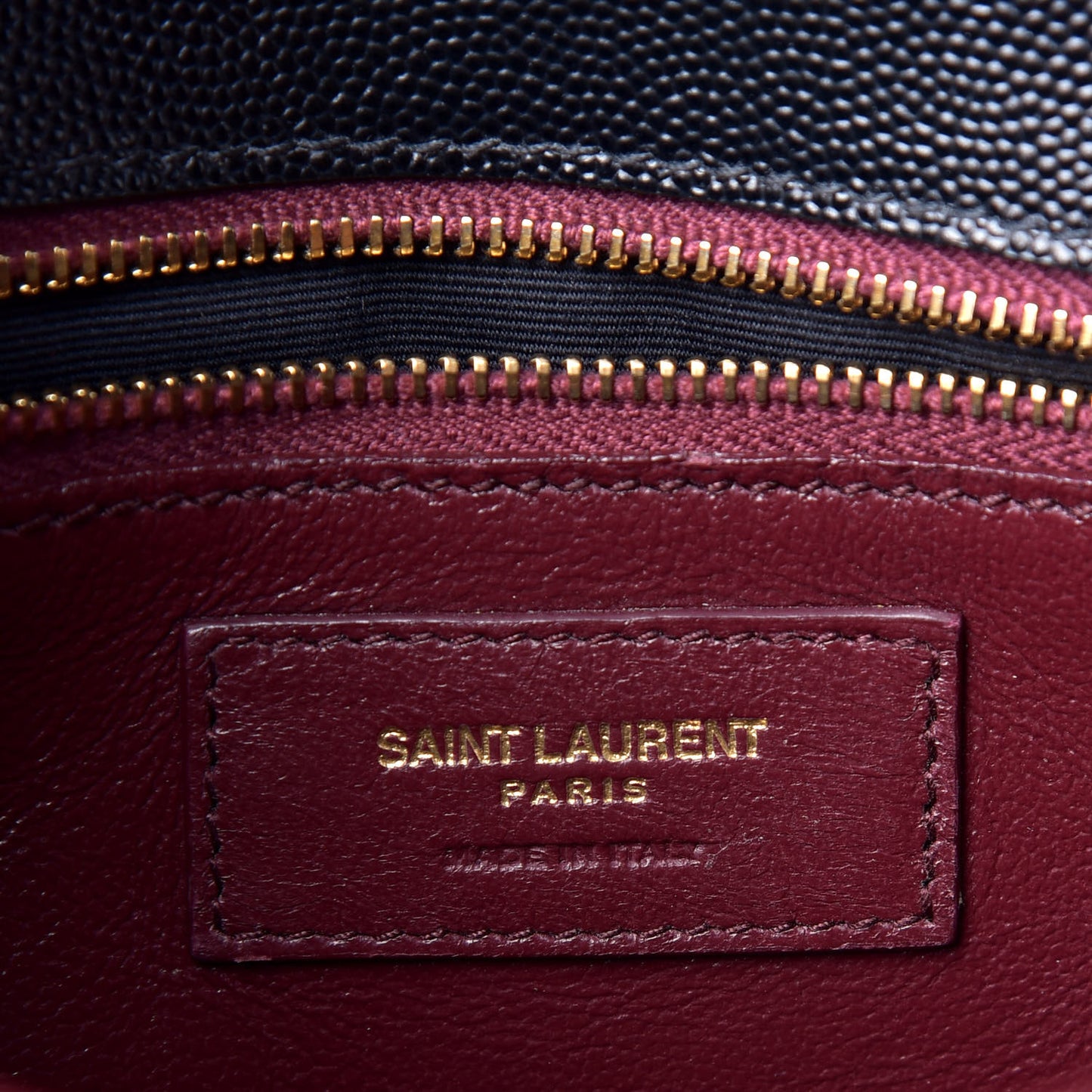 Grain De Poudre Monogram Cassandra Clasp Bag Black Rouge Legion