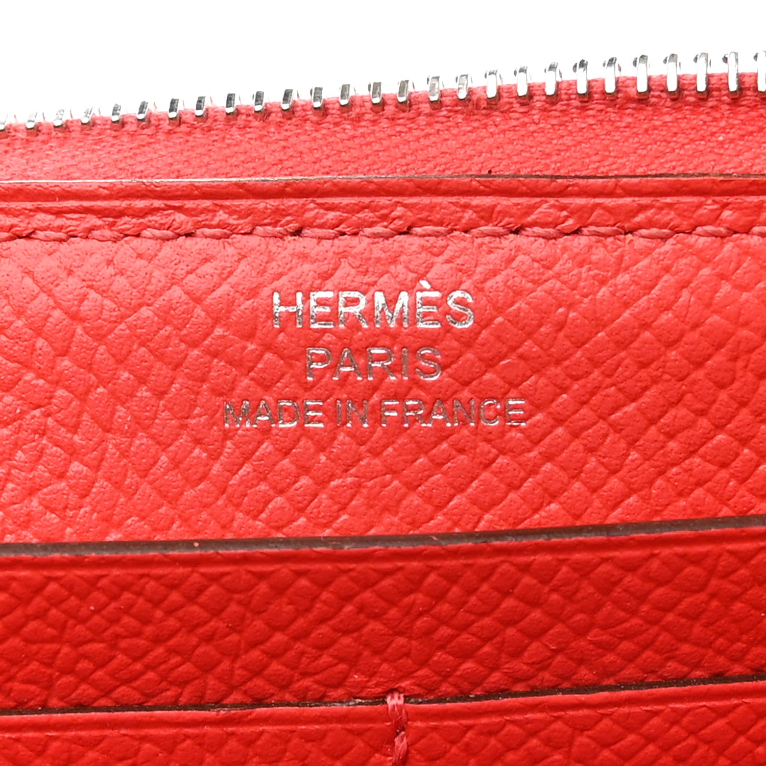 Hermes Epsom Lucky Wrist Azap Wallet Tomate 7 of 8