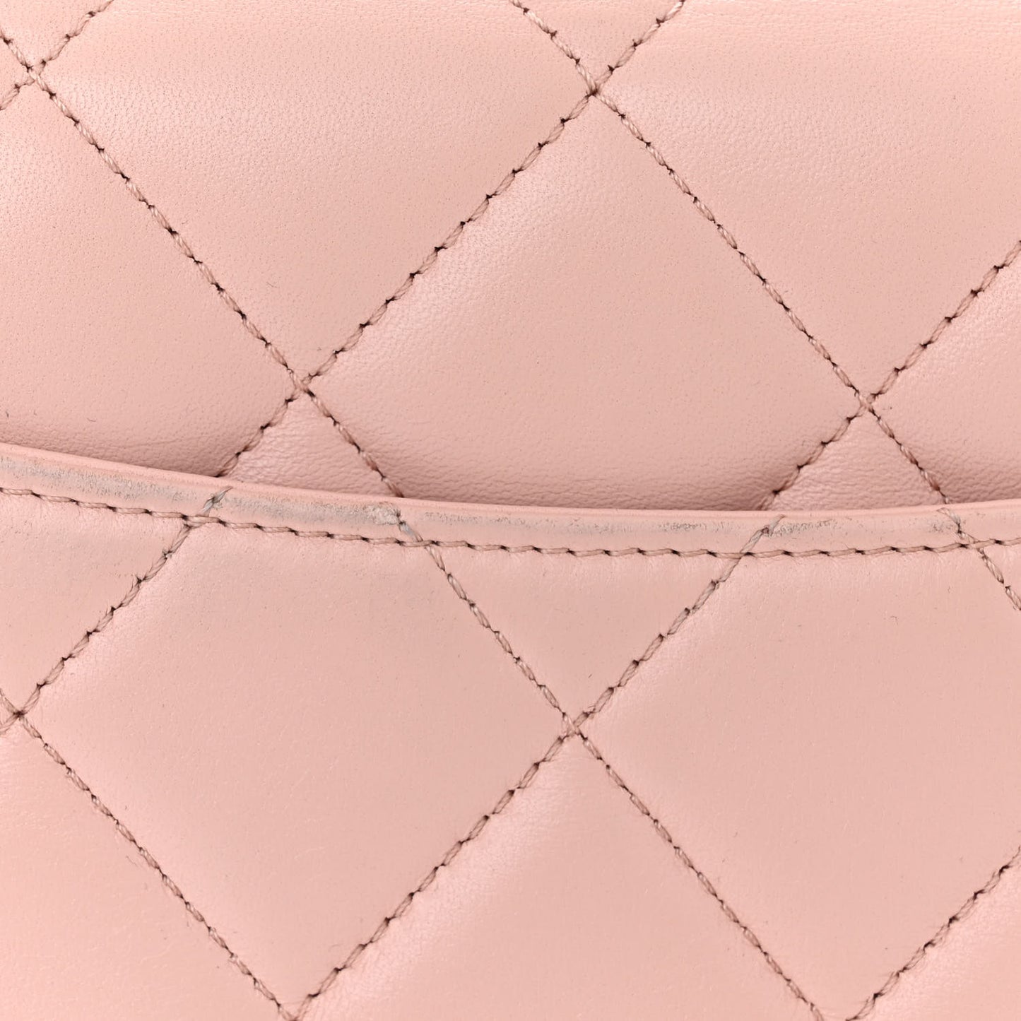 Lambskin Quilted Small Trendy Chain CC Flap Dual Handle Bag Light Pink