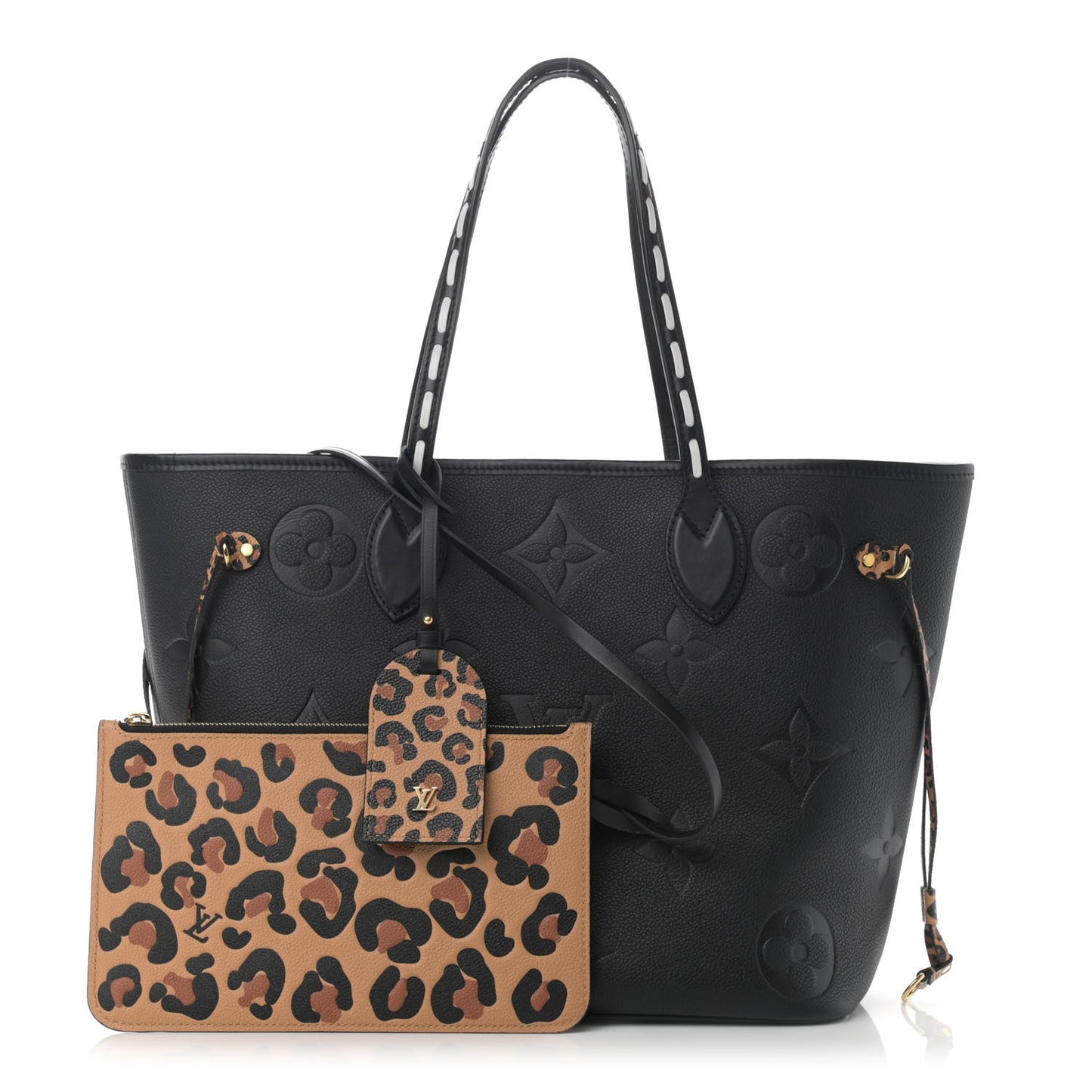 Empreinte Monogram Giant Wild At Heart Neverfull MM Black