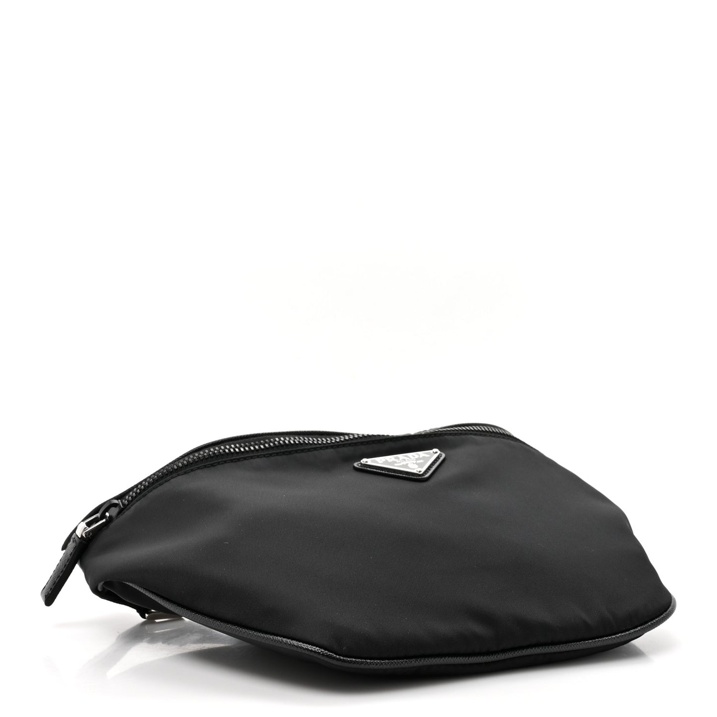 Re-Nylon Saffiano Belt Bag Black