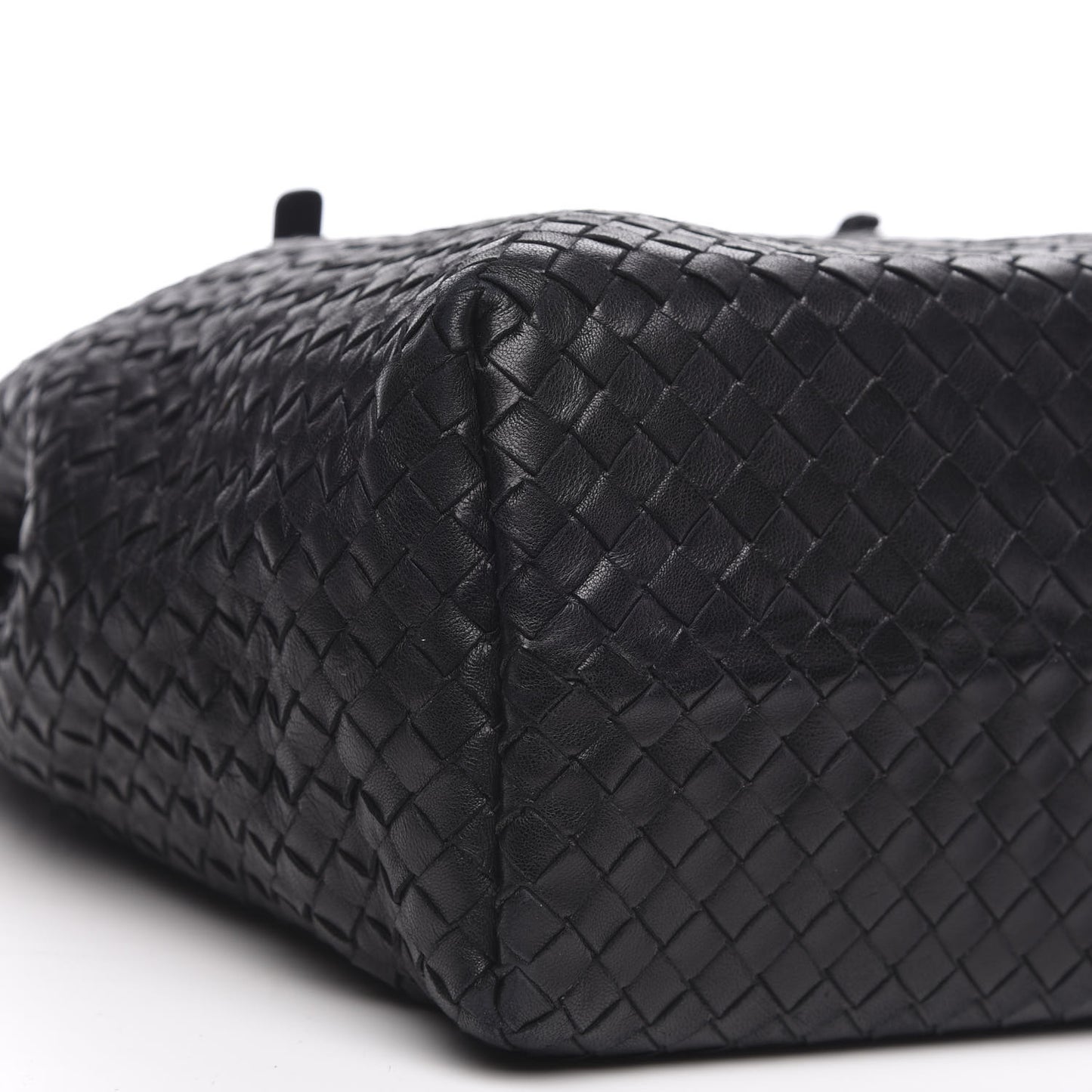 Nappa Intrecciato Medium Seamless Tote Black