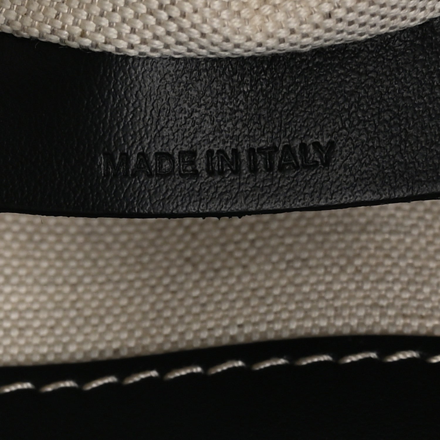 Burberry Smooth Calfskin Canvas Horseferry Print Medium Kane Tote Black 6 of 12