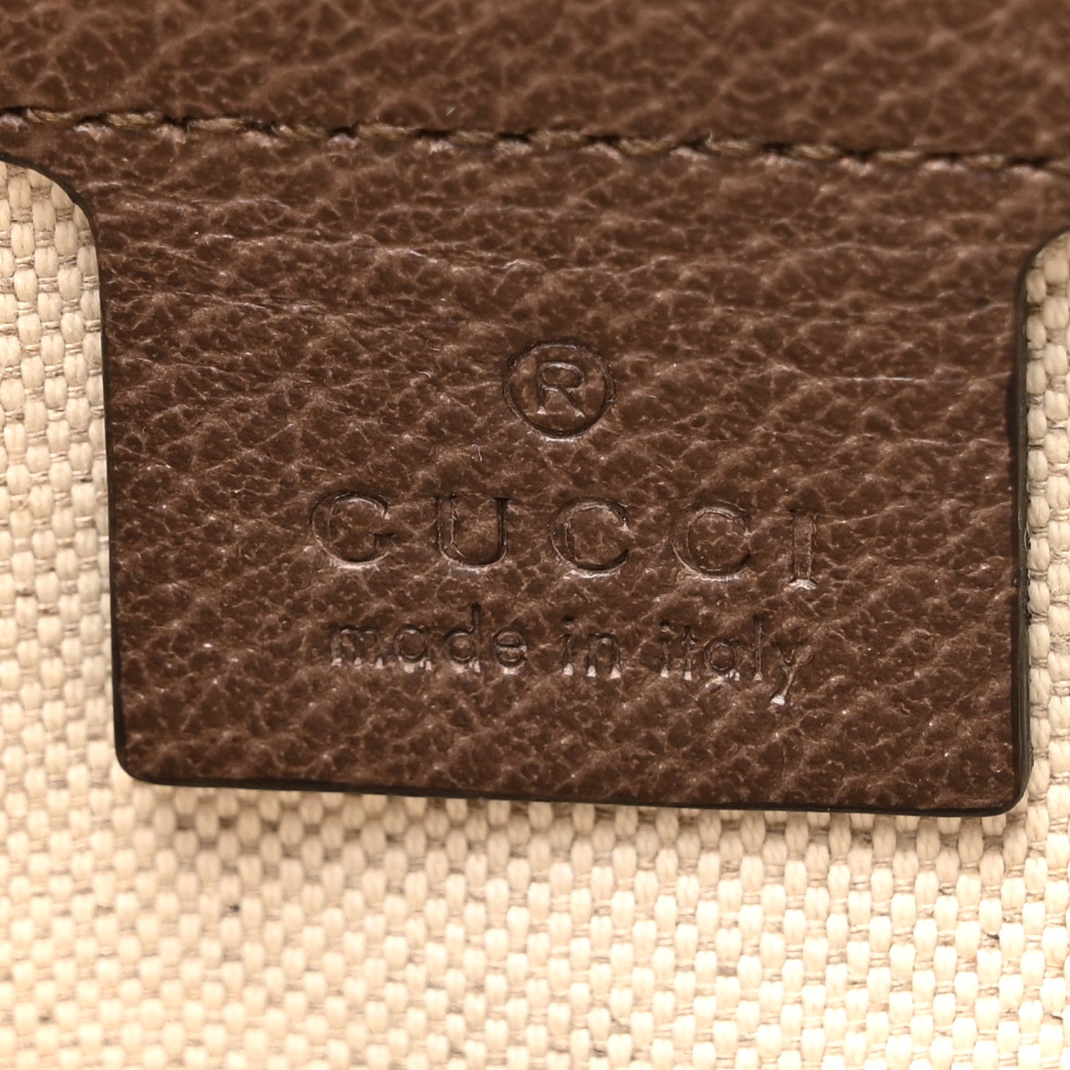 Gucci GG Supreme Monogram Web Medium Ophidia Messenger Bag Brown 6 of 10