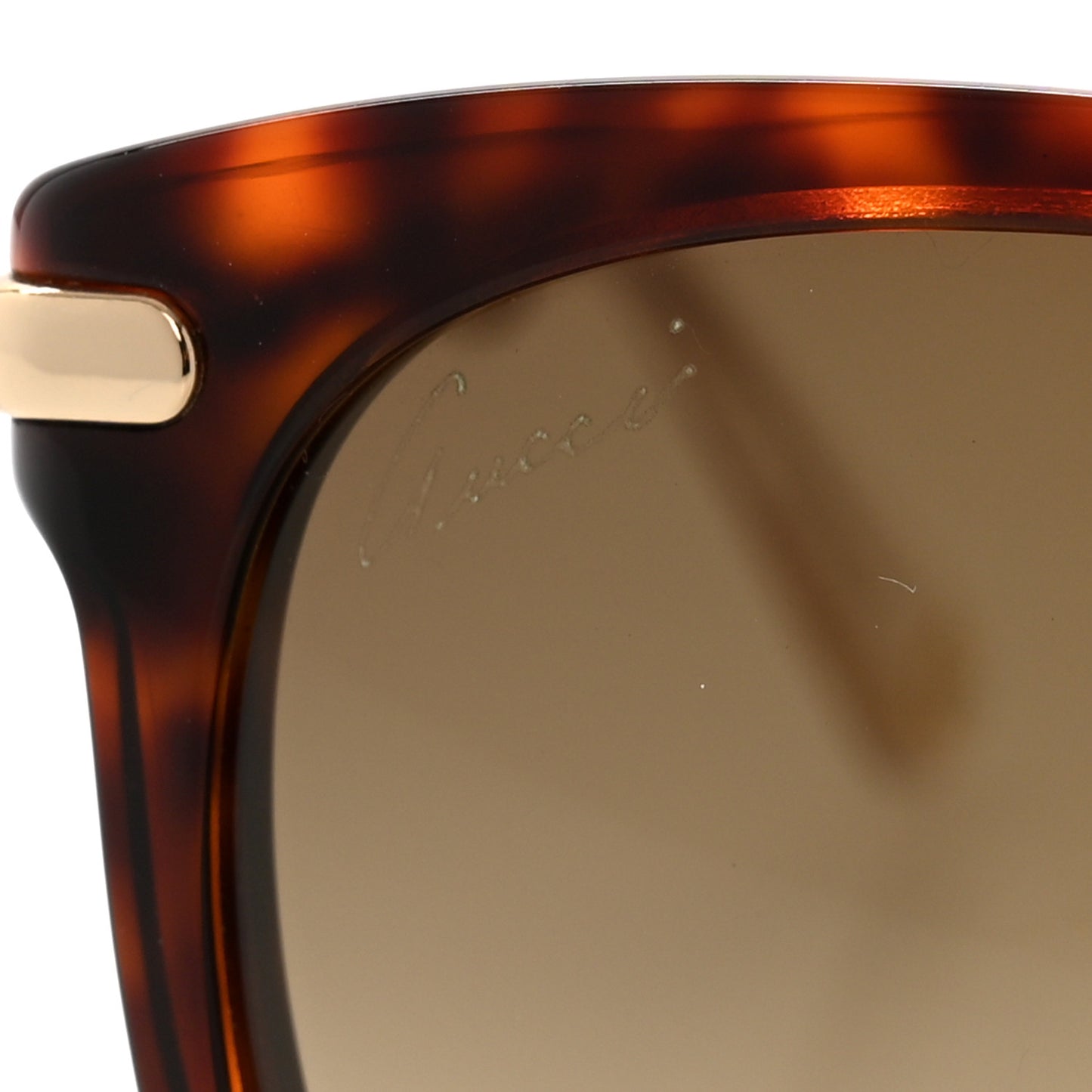 Bamboo Cat Eye Sunglasses GG3771/S Tortoise