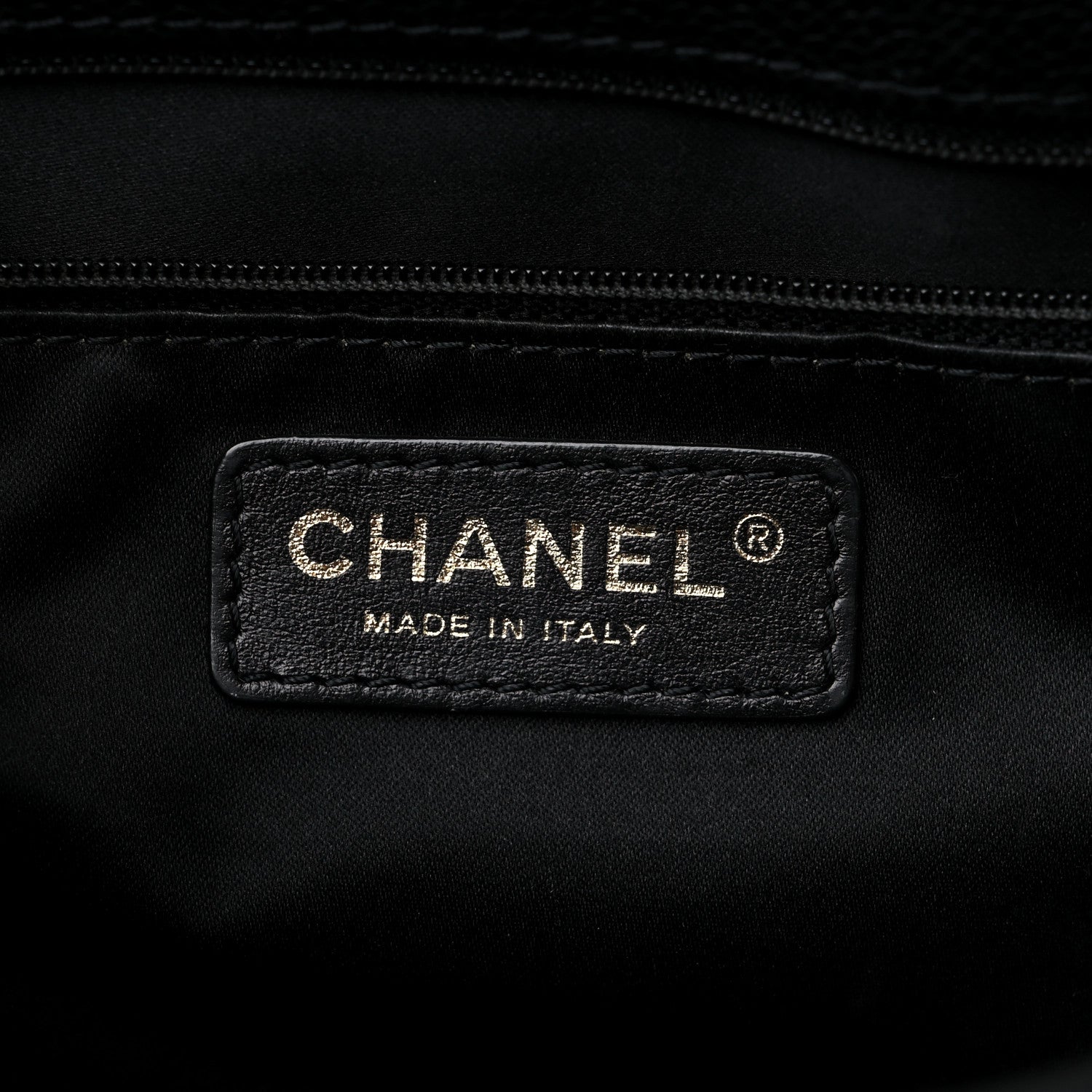 Chanel Caviar Quilted Grand Shopping Tote GST Black 8 of 16