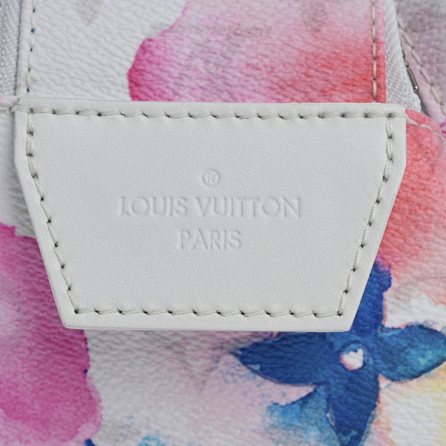 Monogram Watercolor Dopp Kit Toilet Pouch Multicolor