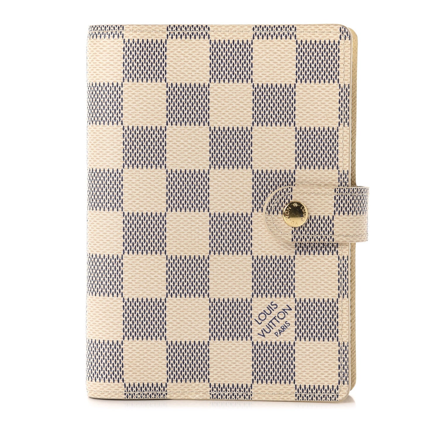 Damier Azur Small Ring Agenda Cover