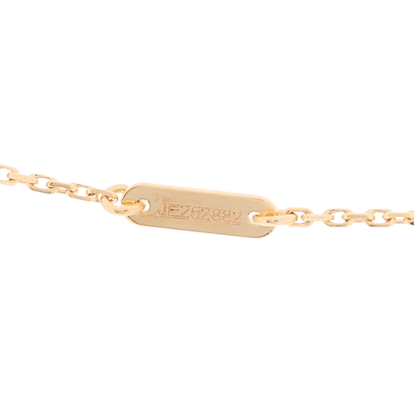 18K Rose Gold Carnelian Sweet Alhambra Heart Pendant Necklace