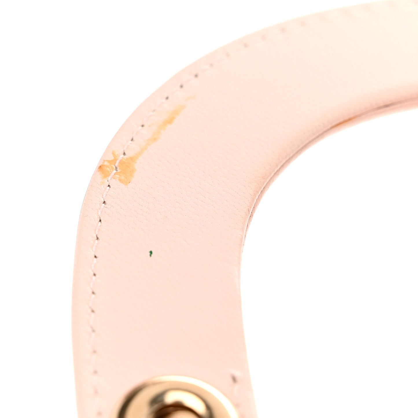 Lambskin Cannage Mini Lady Dior Rose Poudre