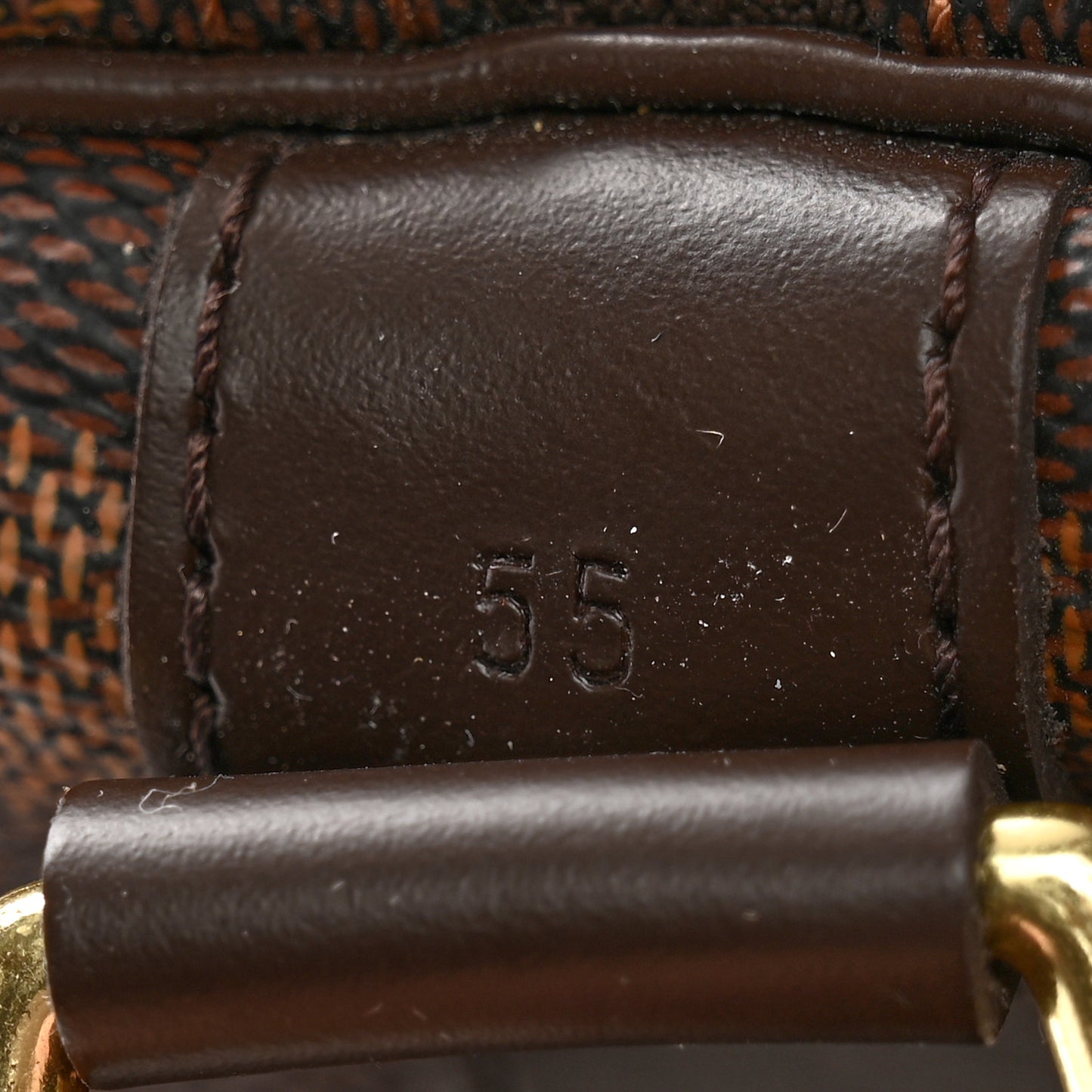 Damier Ebene Keepall Bandouliere 55