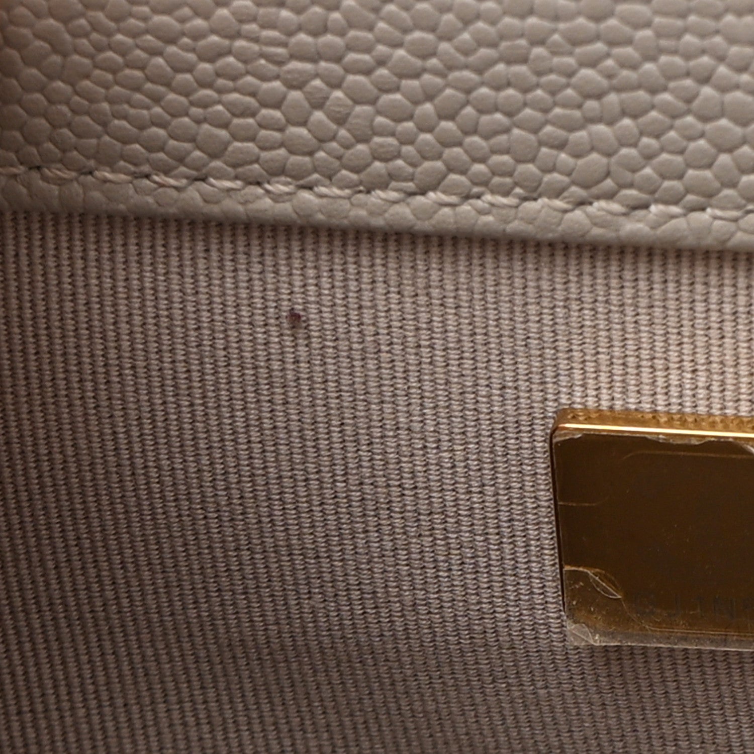 Chanel Caviar Quilted Small Boy Flap Light Grey 7 of 11