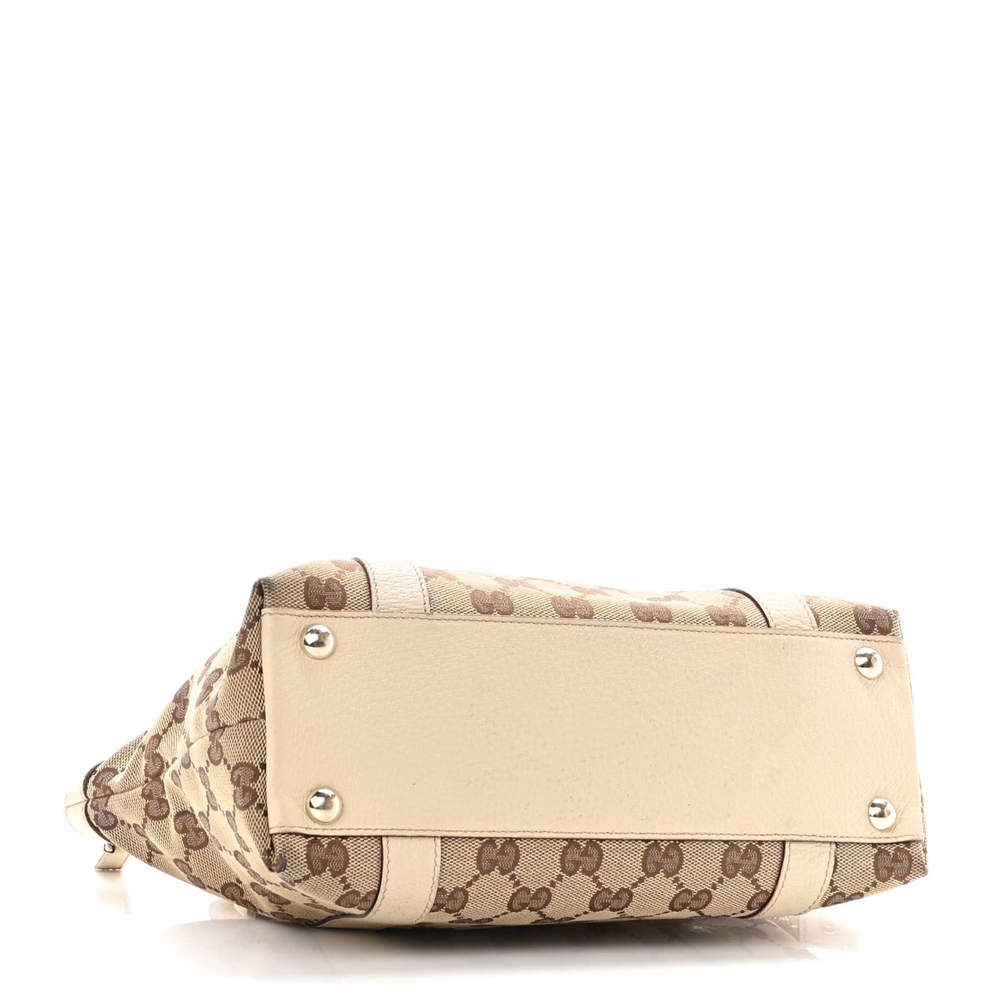 Monogram Small Abbey Tote Off White
