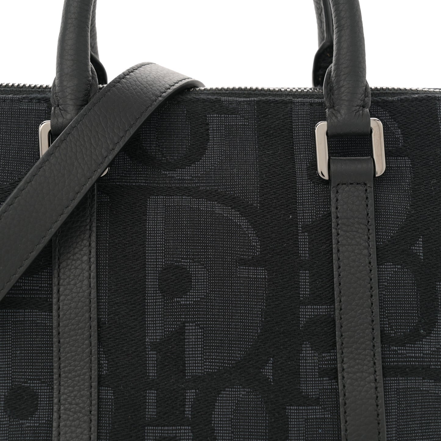 Maxi Oblique Jacquard Weekender 25 Black