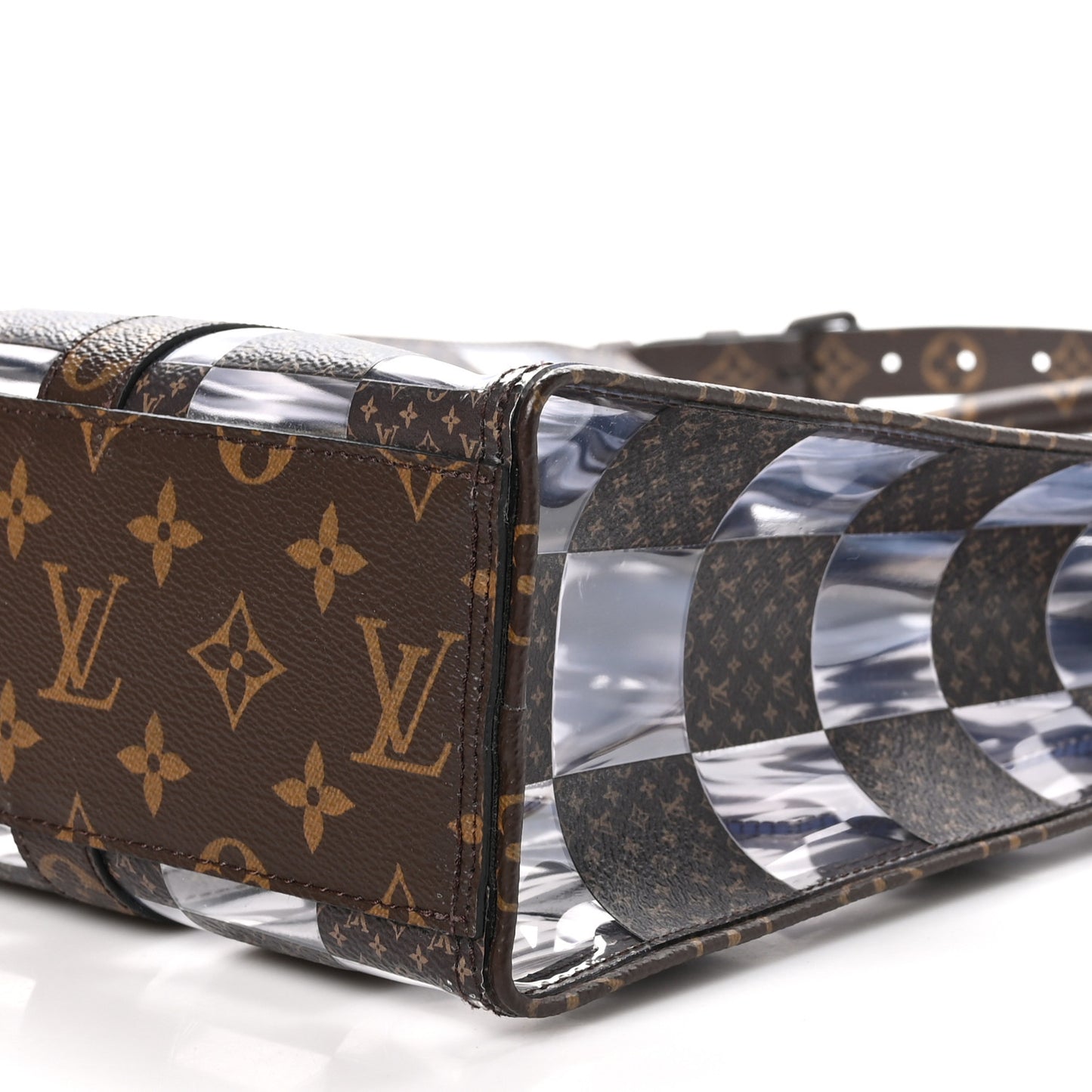 PVC Monogram Chess Sac Plat