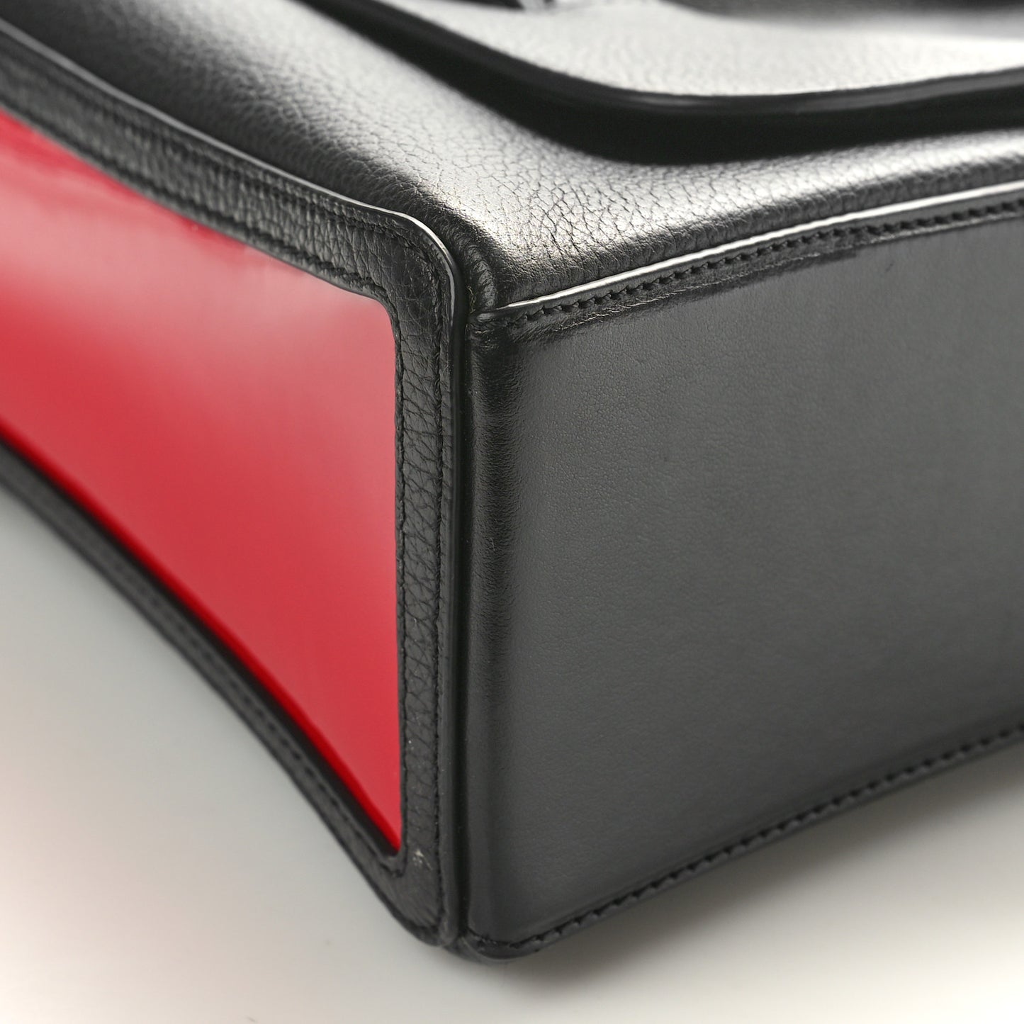 Pebbled Calfskin Medium Rubylou Shoulder Bag Black
