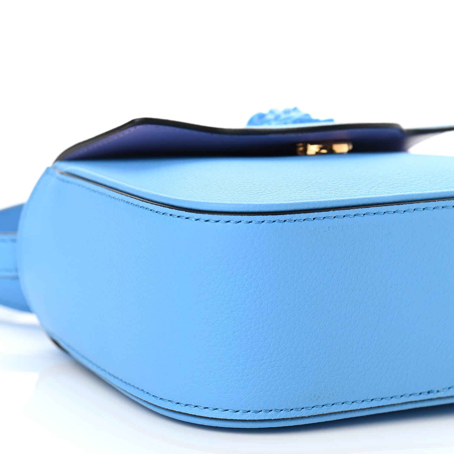Versace Calfskin Mini La Medusa Bag DV Blue 8 of 9