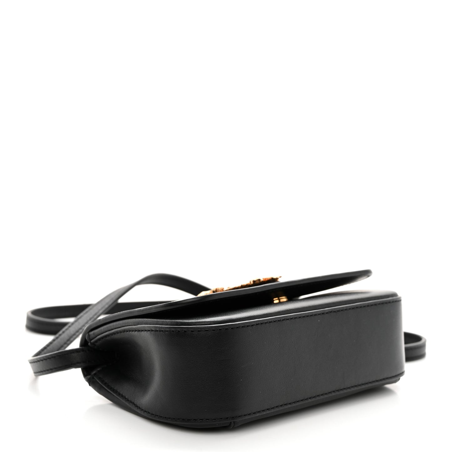 Vitello Virtus Crossbody Black