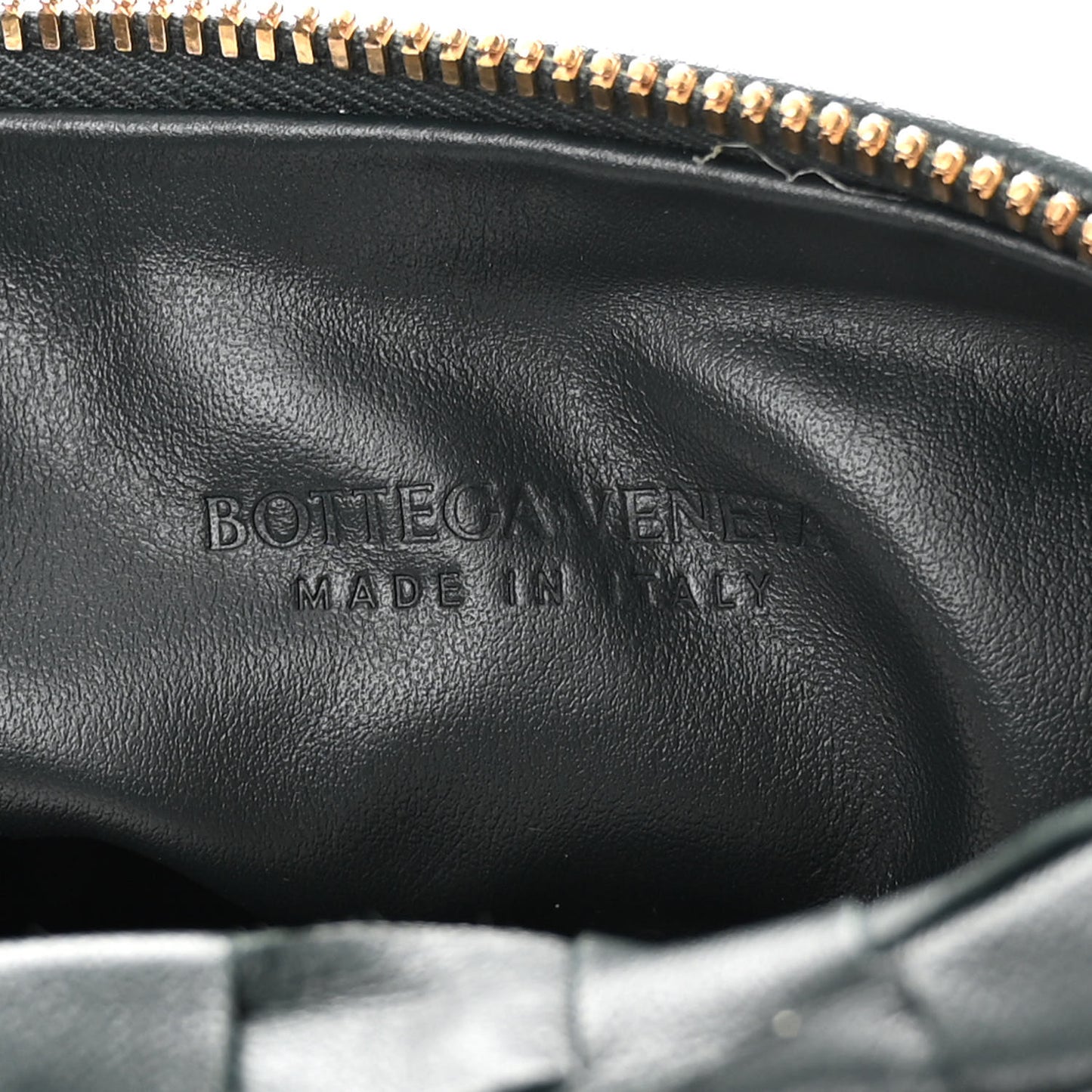 Nappa Intrecciato Mini Jodie Dark Moss