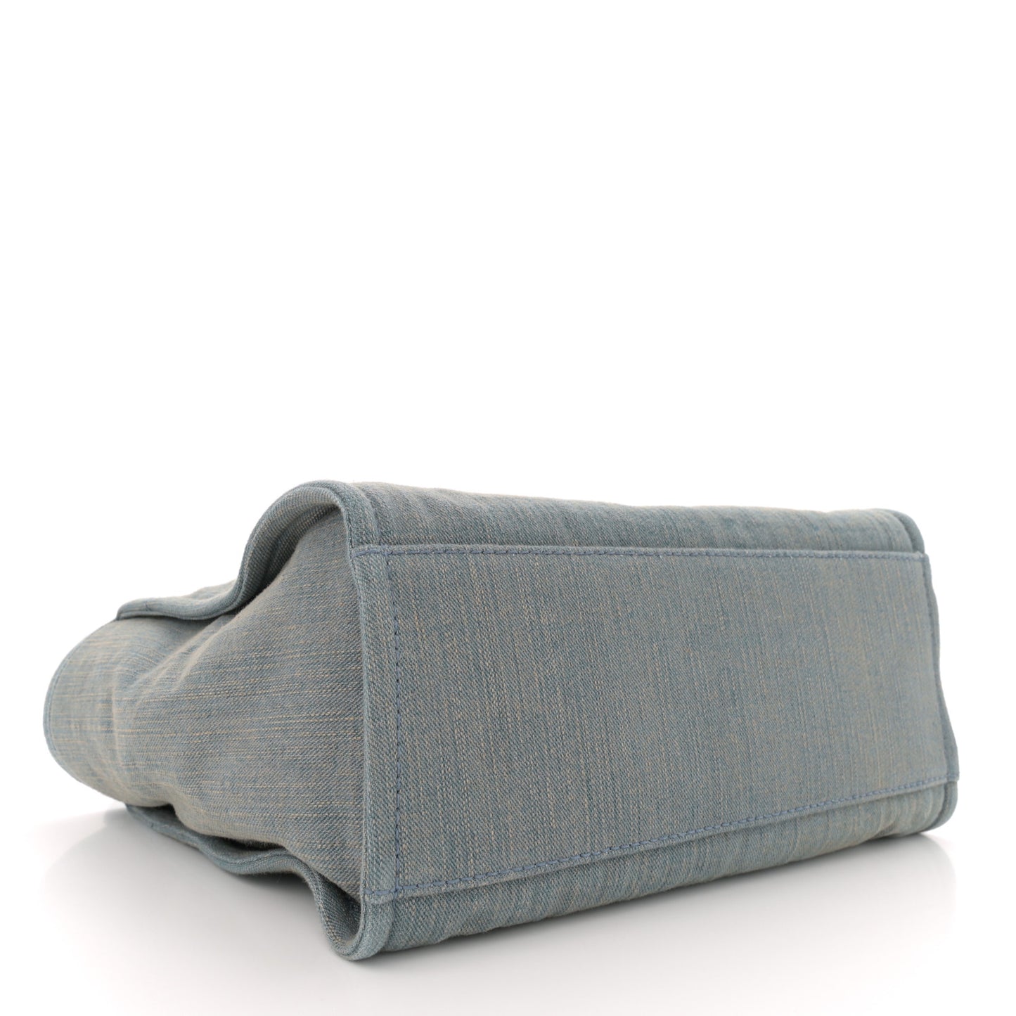 Denim Small Deauville Tote Light Blue