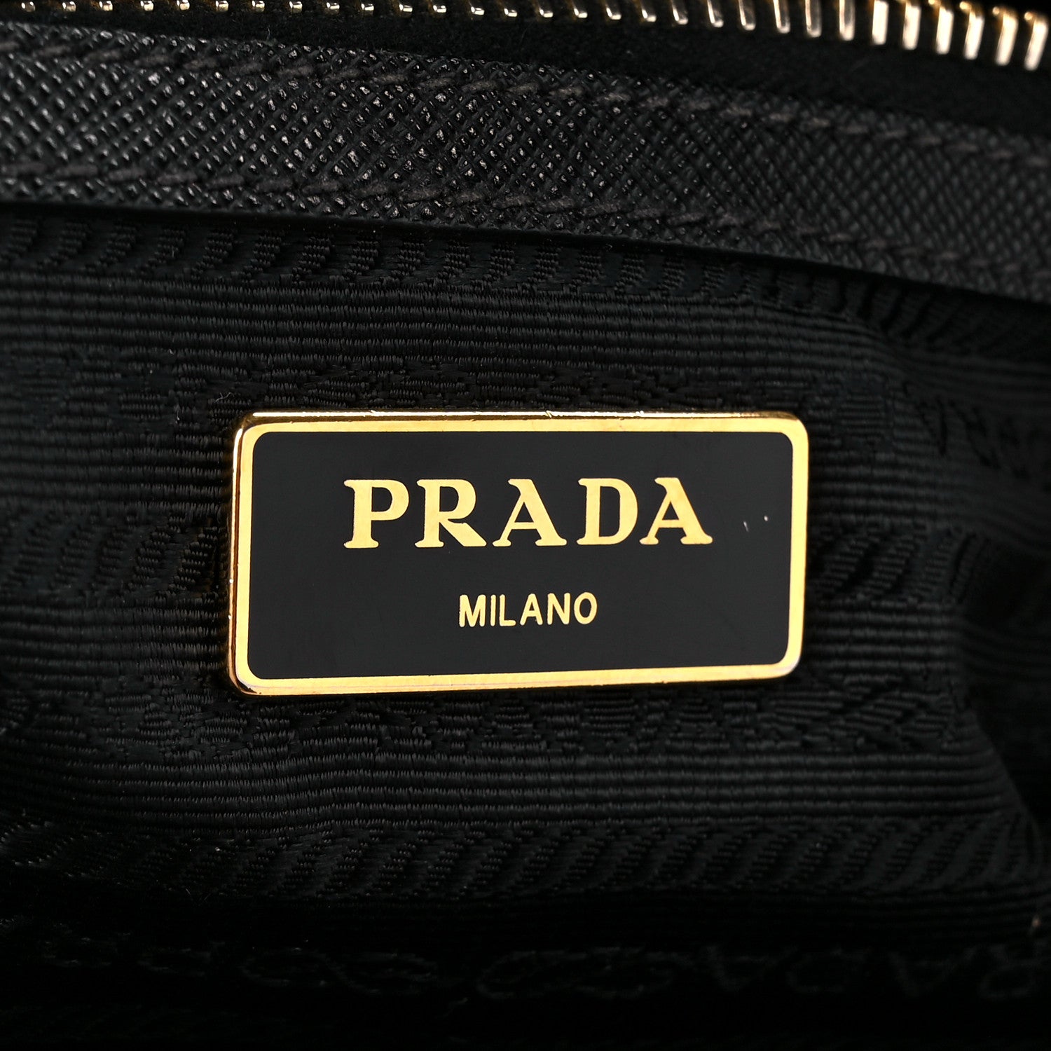 Prada Saffiano Small Galleria Double Zip Tote Black 5 of 11