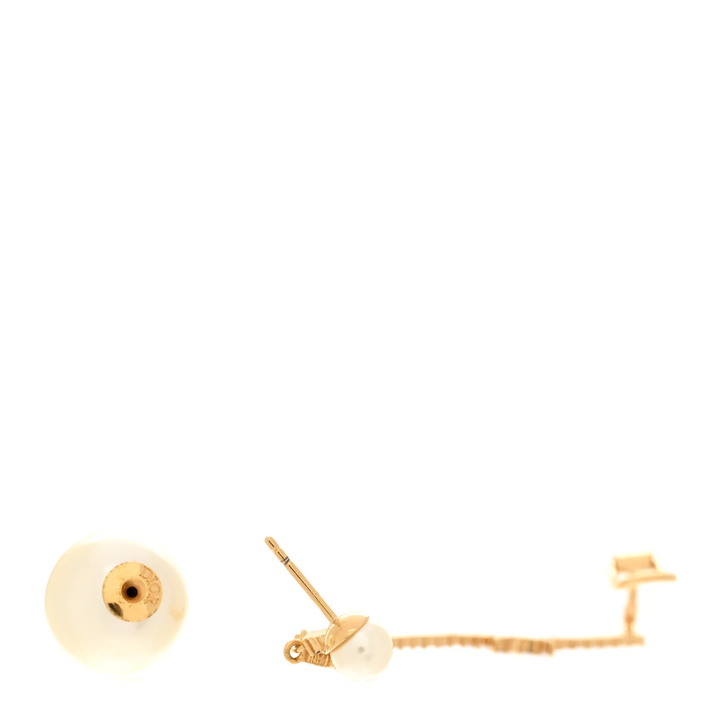 Pearl Star Earring Gold