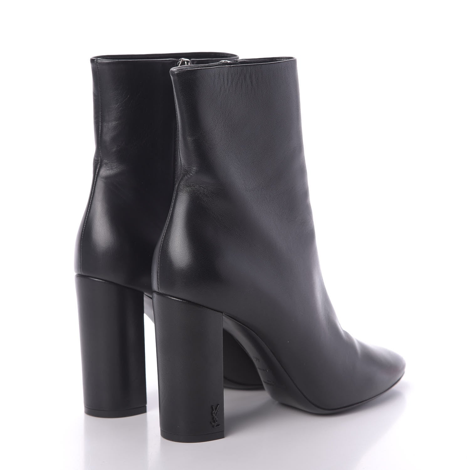 Saint Laurent Nappa Vendome Loulou Ankle Zip Boot 40 Black 4 of 9