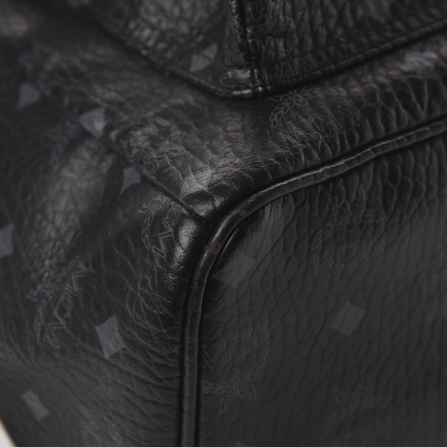 Visetos Studded Colorblock Medium Stark Brock Backpack Black