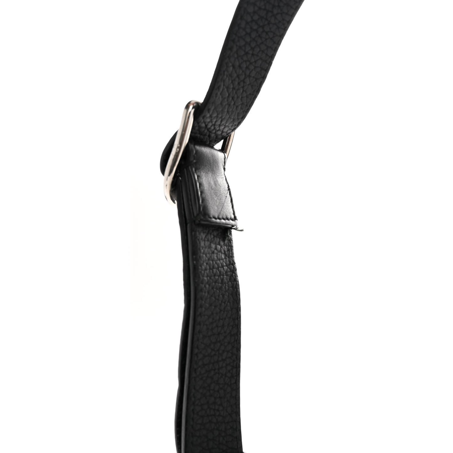 Grained Calfskin Medium Diorever Flap Black