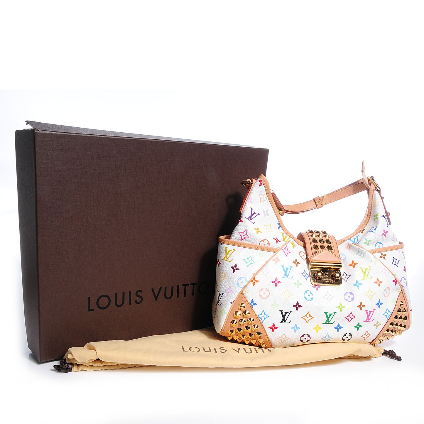 Monogram Multicolor Chrissie White