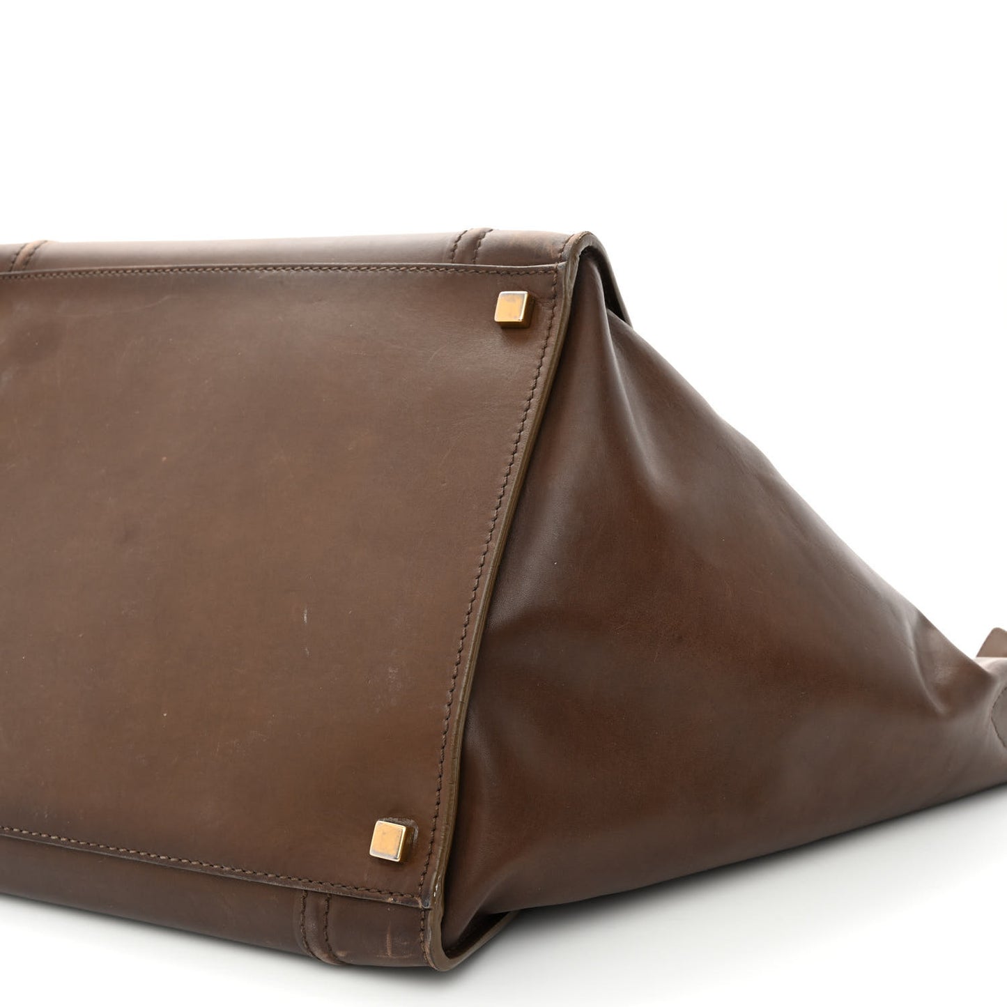 Supple Calfskin Medium Phantom Luggage Taupe