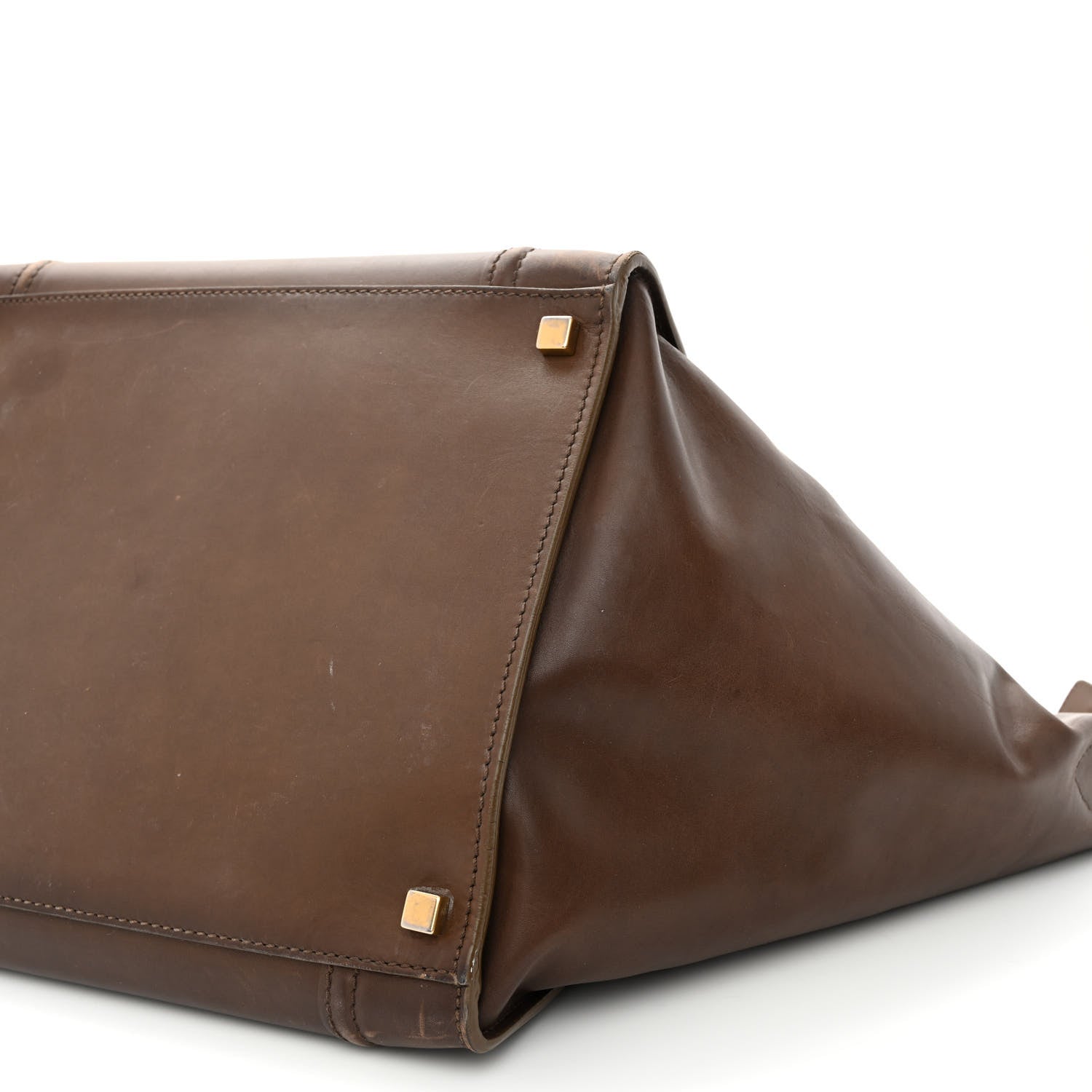 Celine Supple Calfskin Medium Phantom Luggage Taupe 10 of 17