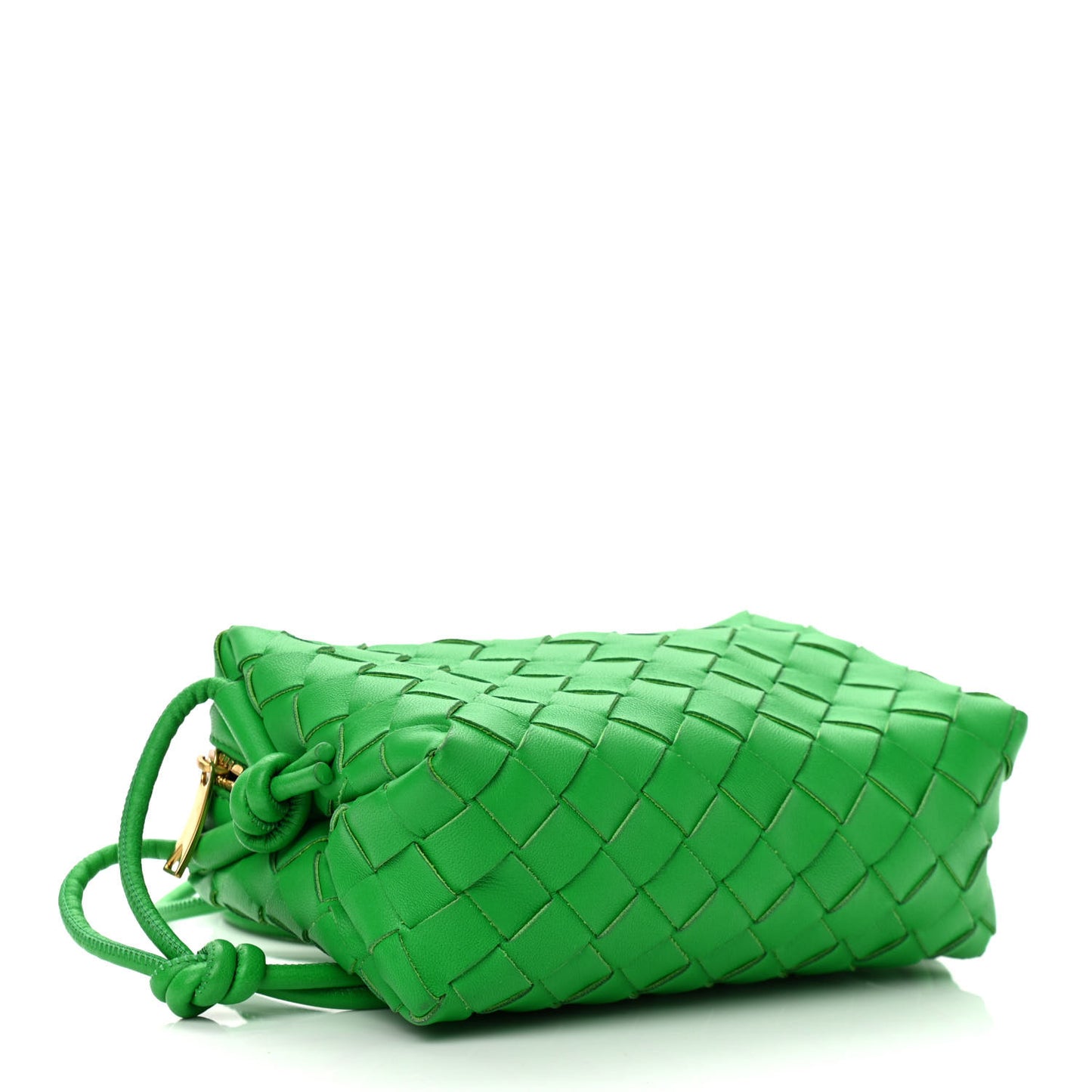 Nappa Intrecciato Mini Loop Camera Bag Parakeet