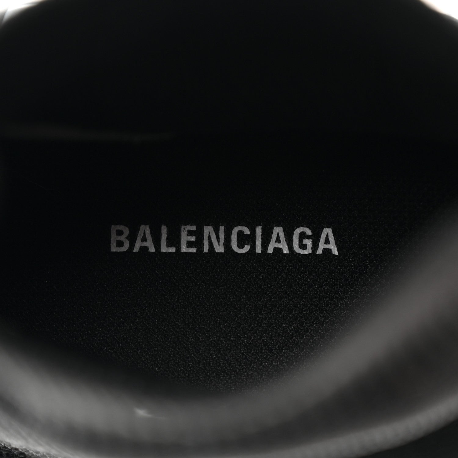 Balenciaga Neoprene Knit Womens Speed Graffiti Sneakers 38 Black White 6 of 9